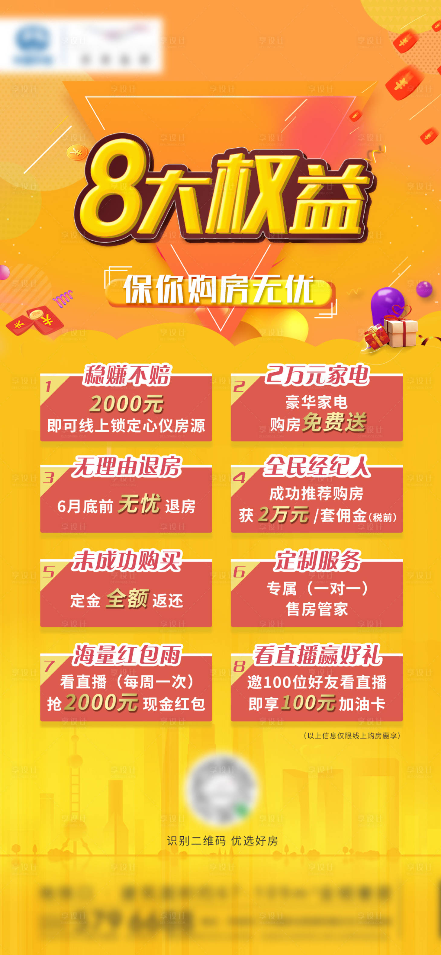 源文件下载【享设计】搜索编号：45370002193271796【地产权益海报】