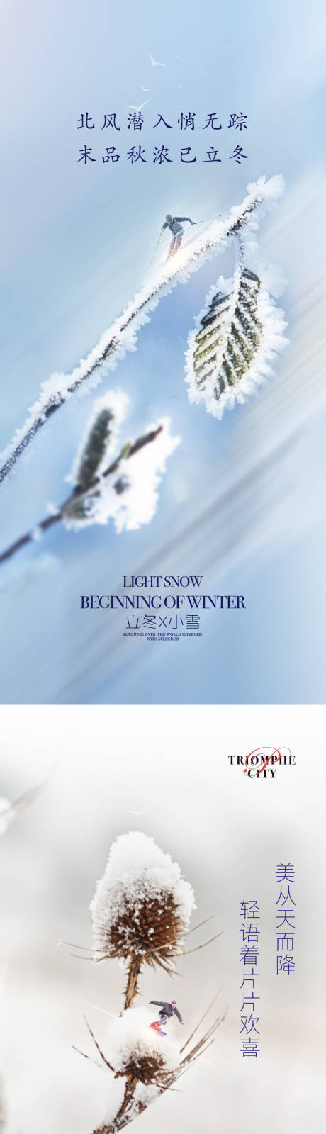 编号：20201012175749841【享设计】源文件下载-立冬小雪系列海报