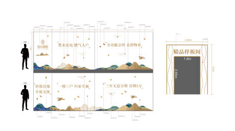 源文件下載【享設計】搜索編號：70150002309826813【房地產樣板間看房通道】