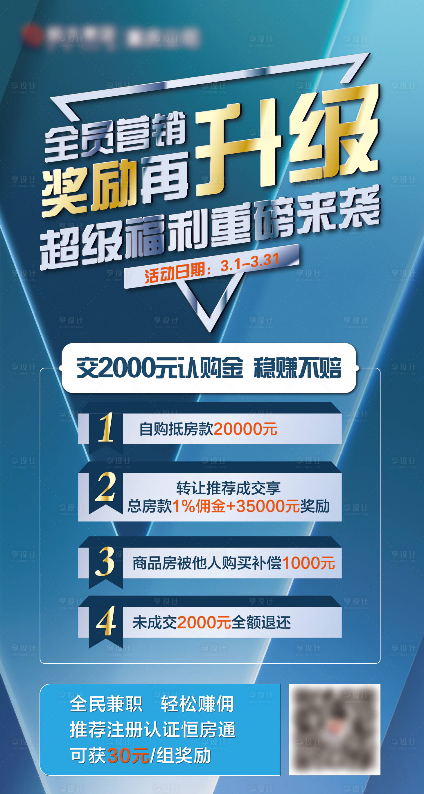源文件下載【享設計】搜索編號：94220002355015591【全員營銷活動海報】