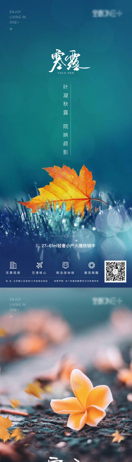 源文件下载【地产寒露节气系列海报】编号：33170002169448526
