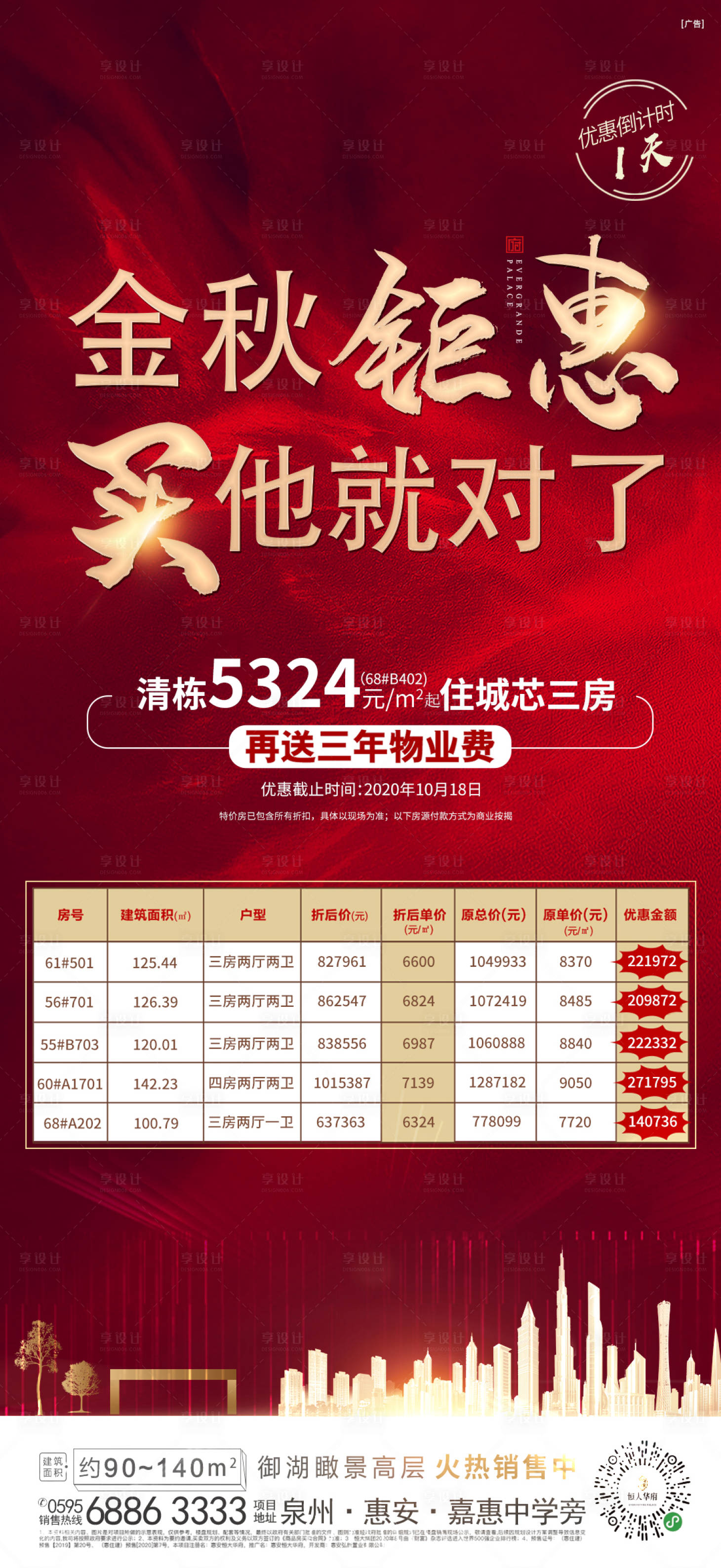 源文件下載【地產(chǎn)特價(jià)房優(yōu)惠海報(bào)】編號：45280002271443306