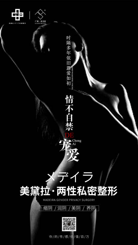 源文件下载【美容两性私密整形海报】编号：97600002307418697