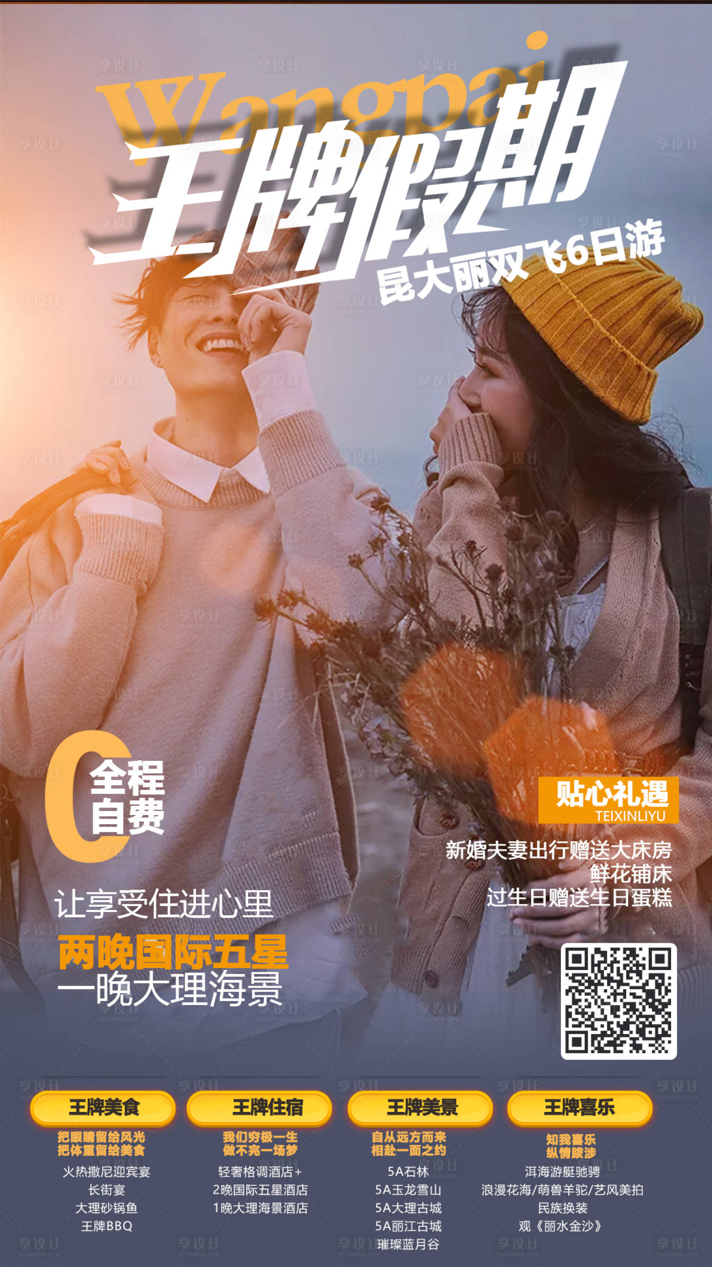 源文件下载【享设计】搜索编号：15740002417274196【云南旅游海报】