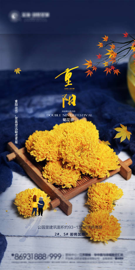 源文件下载【地产重阳节节日海报】编号：97980002194449583