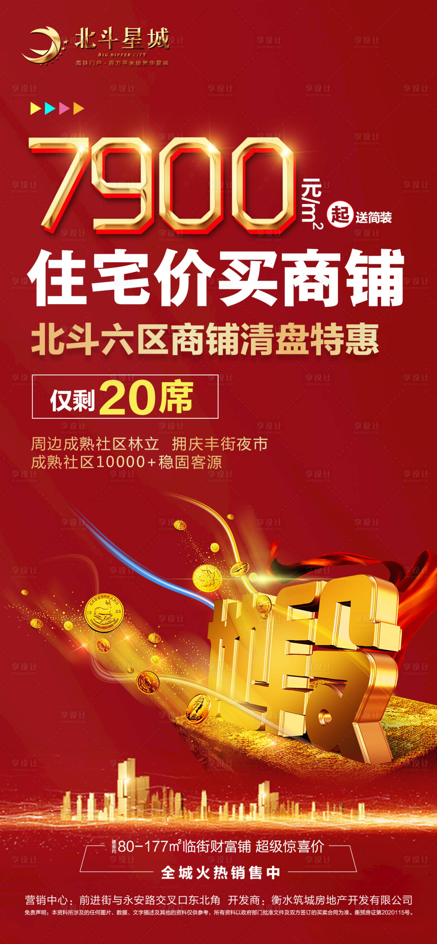 源文件下载【地产商铺热销海报】编号：10170002226228929