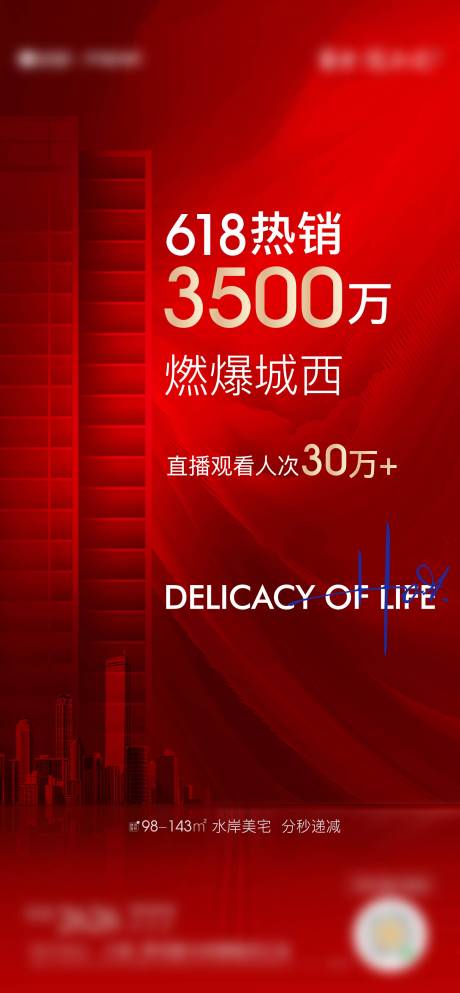 源文件下载【热销地产单图海报】编号：27660002397649833