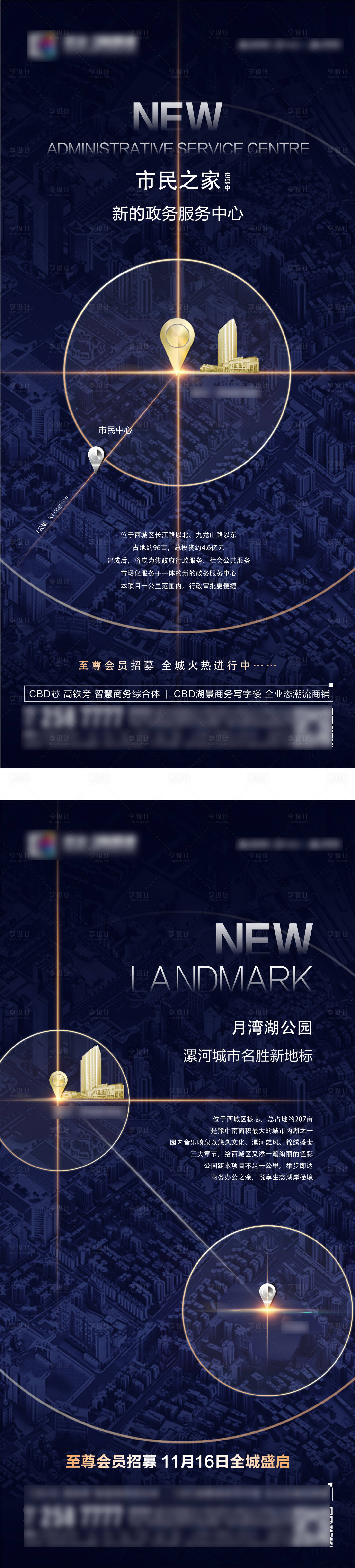 源文件下载【享设计】搜索编号：29350002423265168【地产城市区位价值点海报】