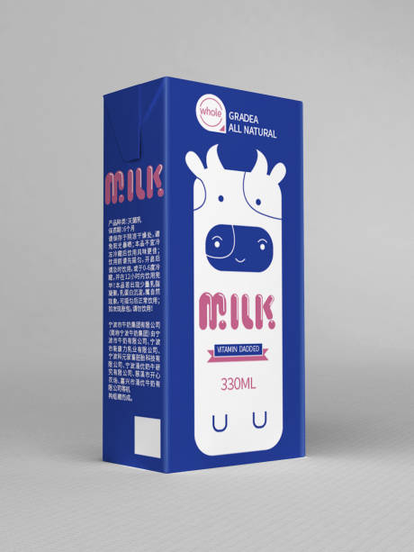 编号：20201028120055599【享设计】源文件下载-牛奶包装盒