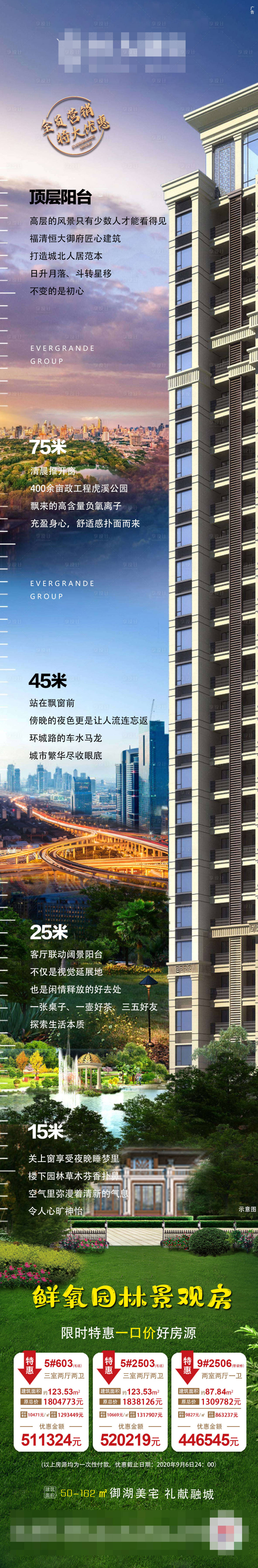 源文件下载【创意长图特价房地产海报】编号：53440002333176669