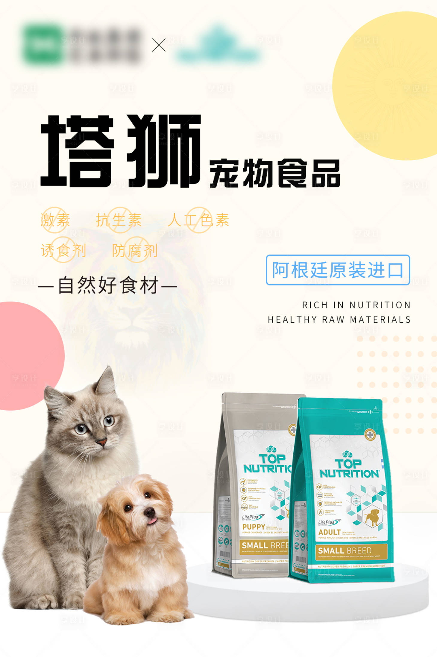 源文件下载【宠物食品海报】编号：19970002383167576