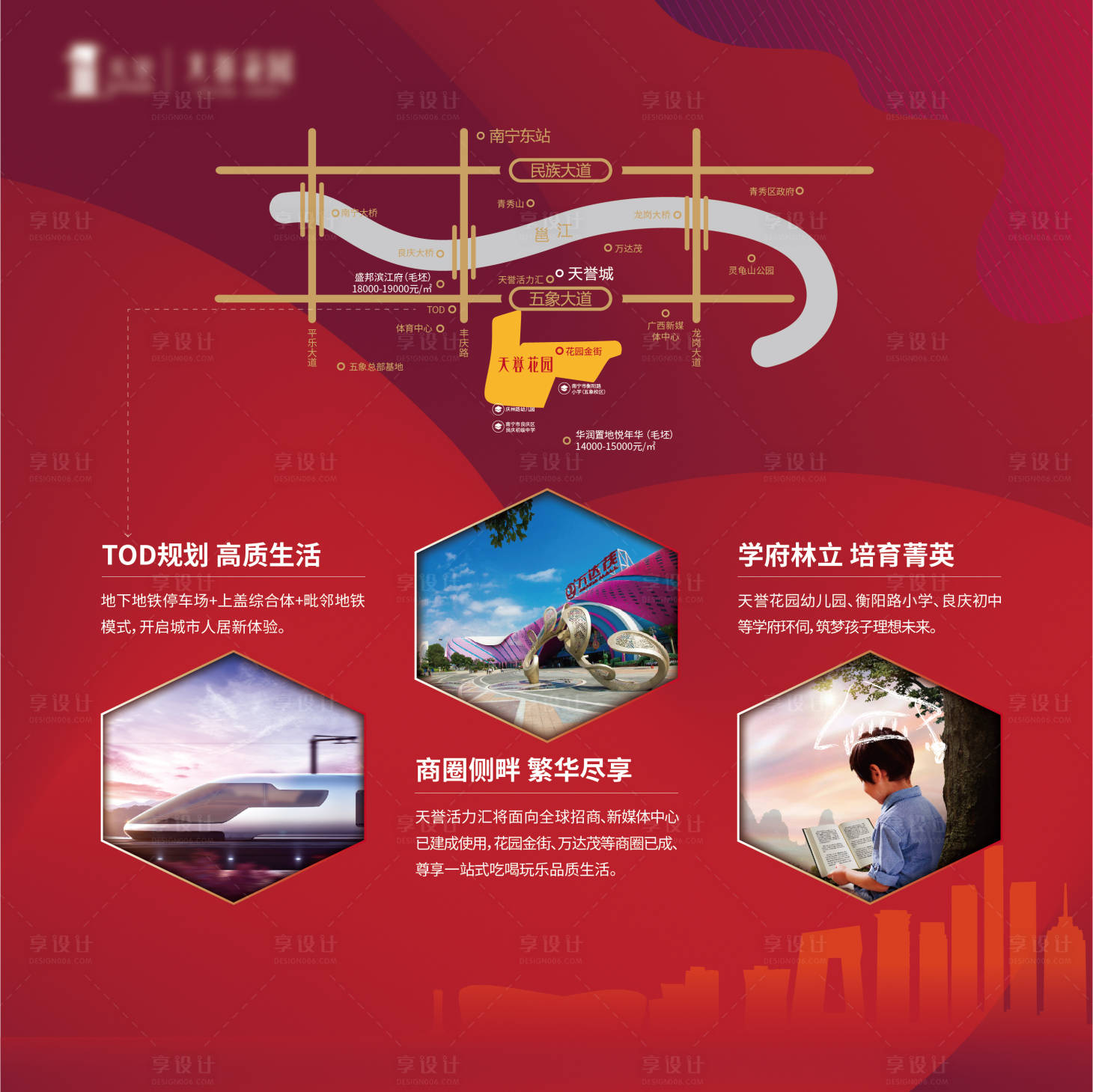 源文件下载【地产价值点桁架海报】编号：35680002164998107