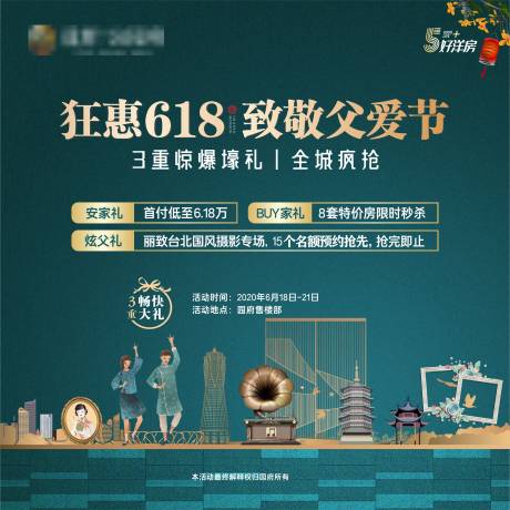 源文件下载【房地产复古摄影活动海报 】编号：20440002143806020