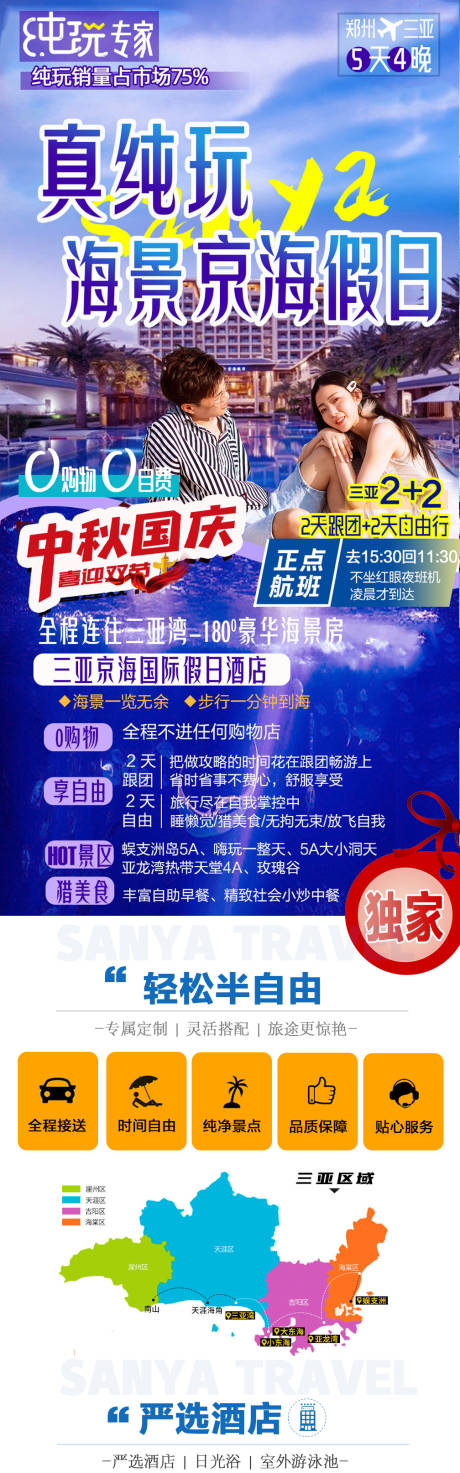 源文件下载【海南旅游长图】编号：67500002408234780
