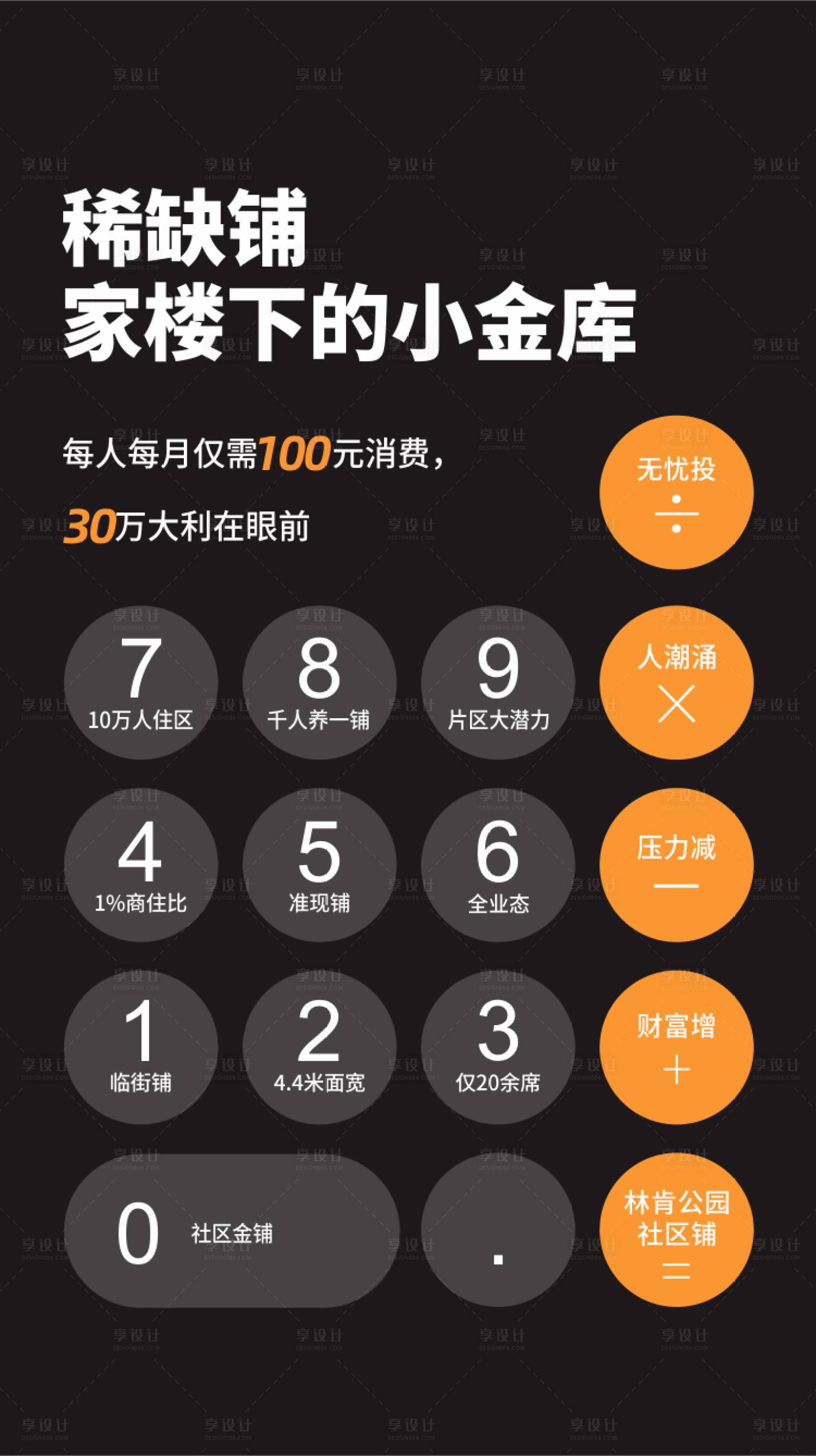 源文件下载【享设计】搜索编号：39580002427385105【商铺海报】