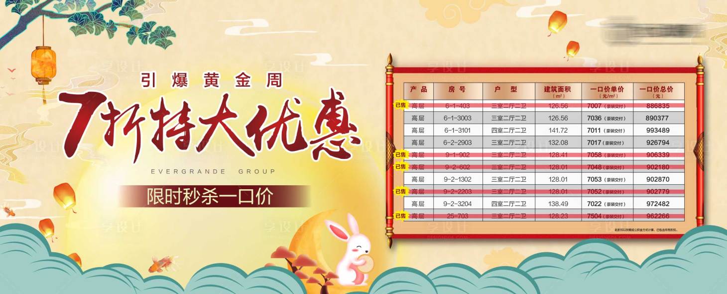 源文件下载【享设计】搜索编号：21510002183804373【地产特价房源】
