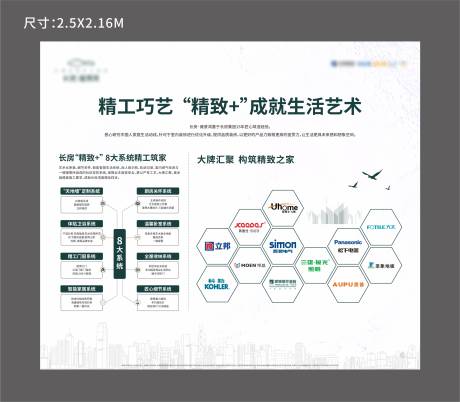 源文件下载【房地产品牌墙广告展板】编号：97880002278055345
