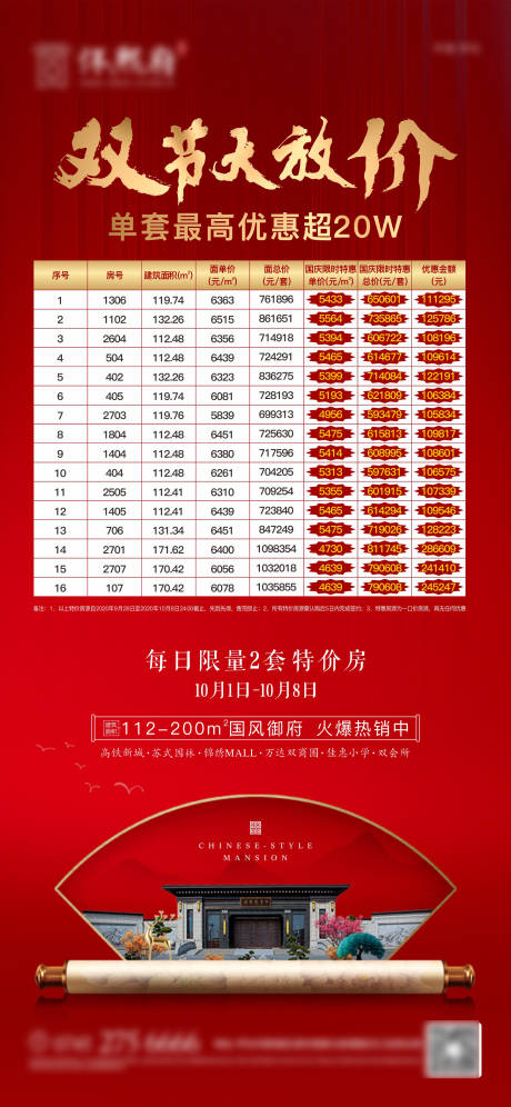 源文件下载【地产特价房海报】编号：58580002219645740