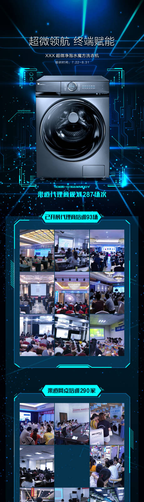 源文件下载【洗衣机科技长图移动端海报】编号：94930002506155859