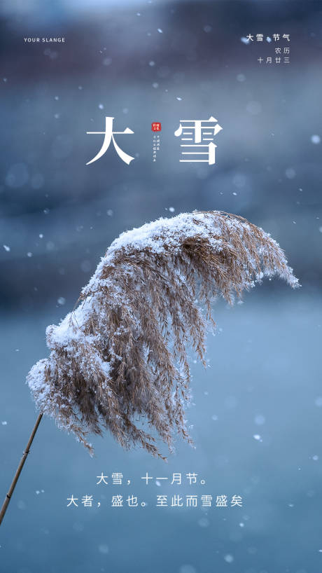 源文件下载【大雪】编号：20201125154153891