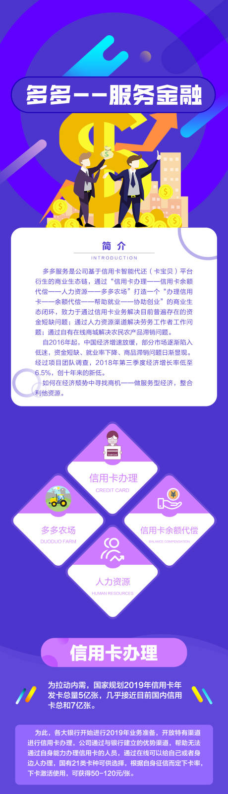 源文件下载【金融卡通详情页 ui长图】编号：20201124161317711