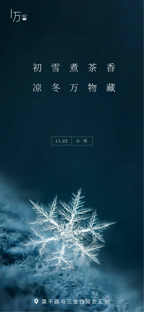 源文件下载【小雪海报】编号：20201120132321953