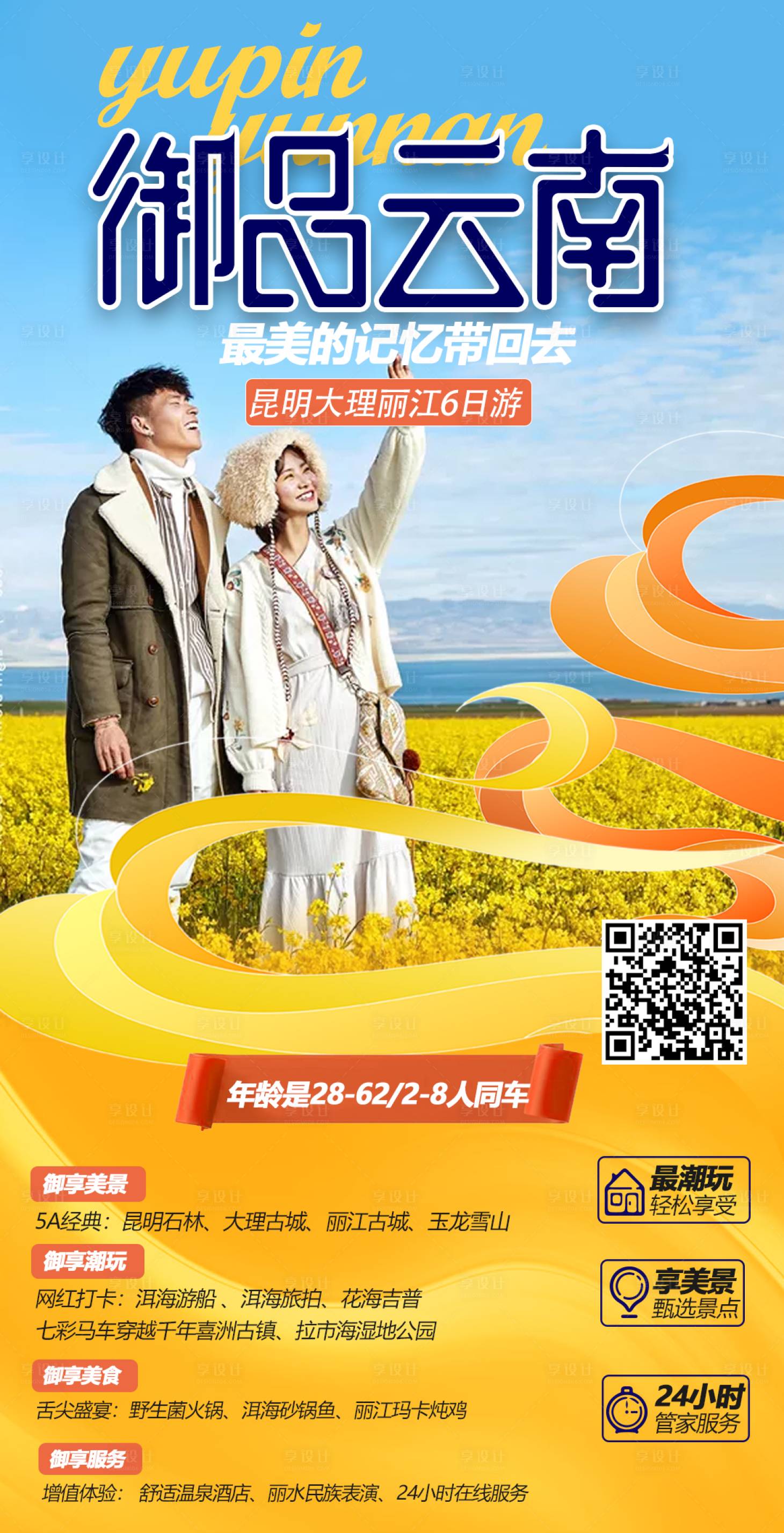 编号：20201124140751589【享设计】源文件下载-云南旅游海报