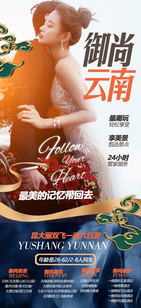 源文件下載【享設計】搜索編號：79960002693512002【云南旅游海報】