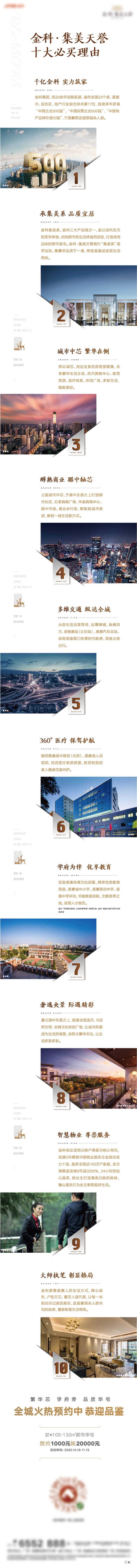 源文件下載【房地產品牌價值點長圖海報】編號：16730002656507753
