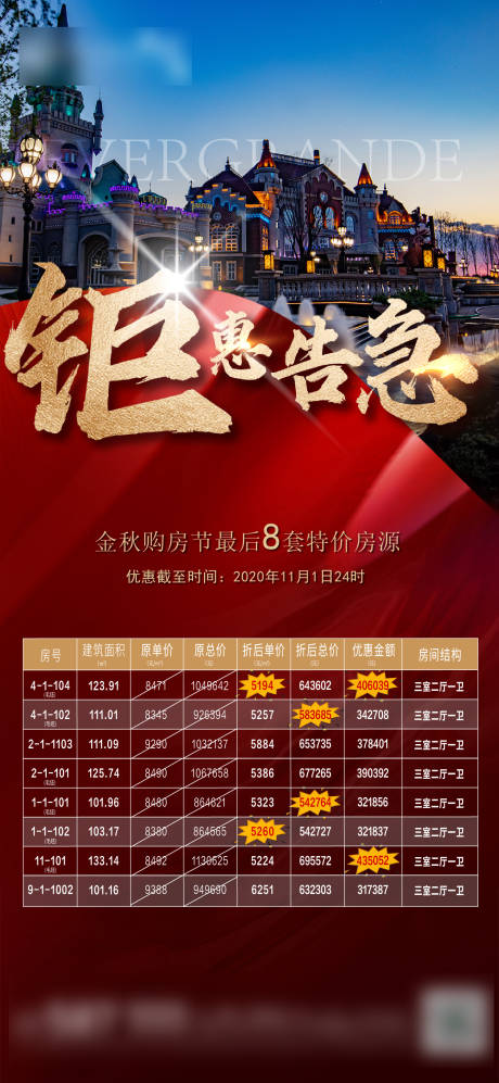 源文件下载【享设计】搜索编号：17550002594956575【地产特价房海报】