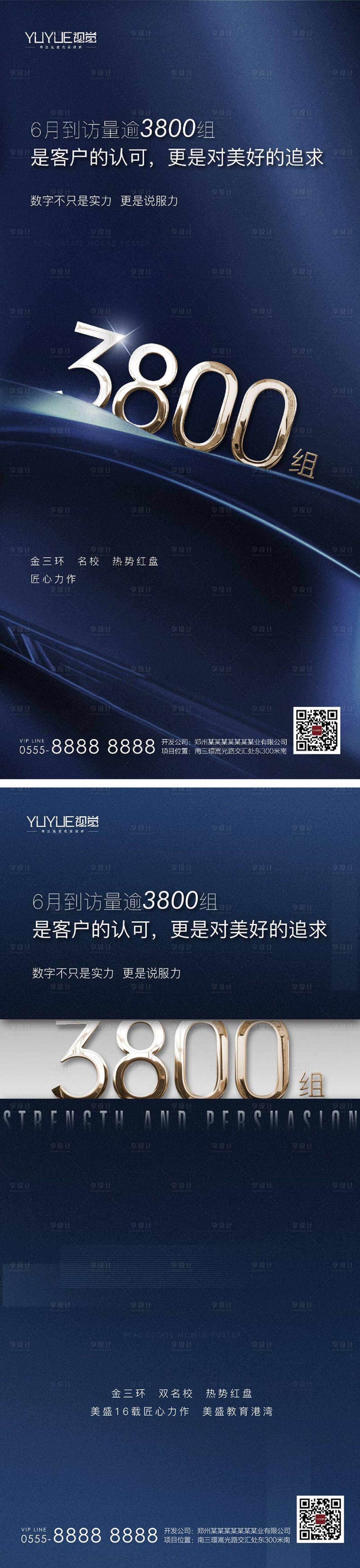 源文件下载【享设计】搜索编号：64450002484842383【房地产同行到访数字海报】