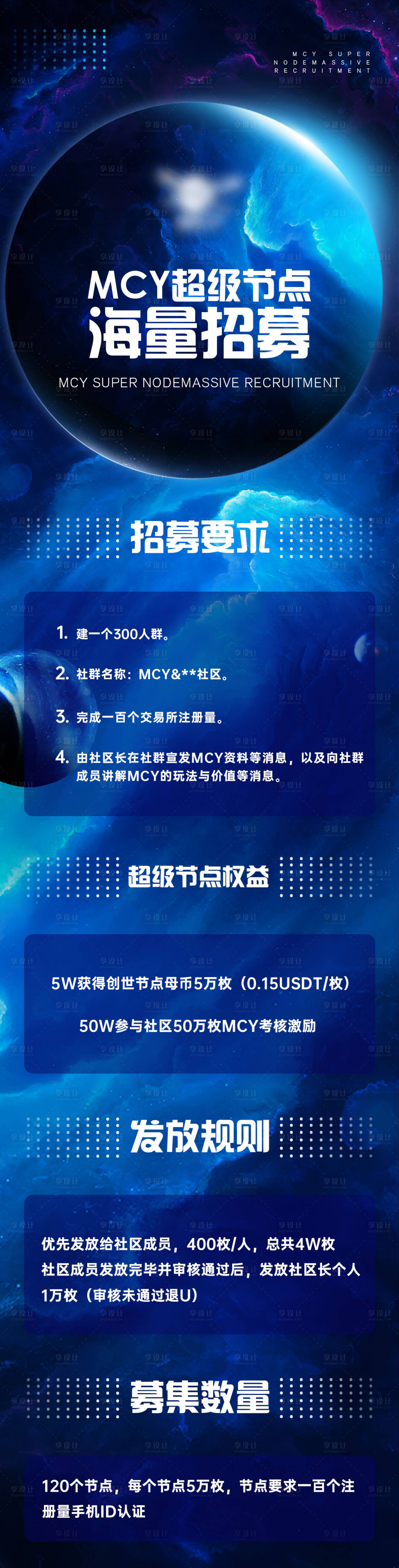 源文件下載【享設計】搜索編號：55610002599307287【區塊鏈長圖海報】