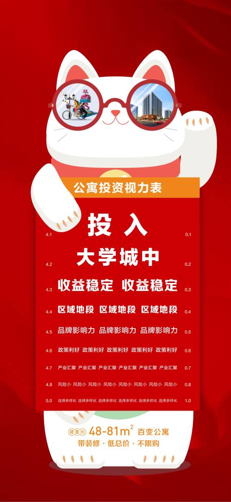 源文件下载【享设计】搜索编号：80500002587471151【地产热销红色投资】