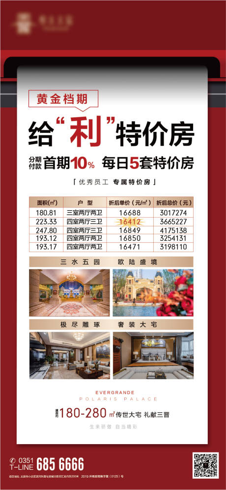 源文件下载【地产特价房海报】编号：11890002582358693