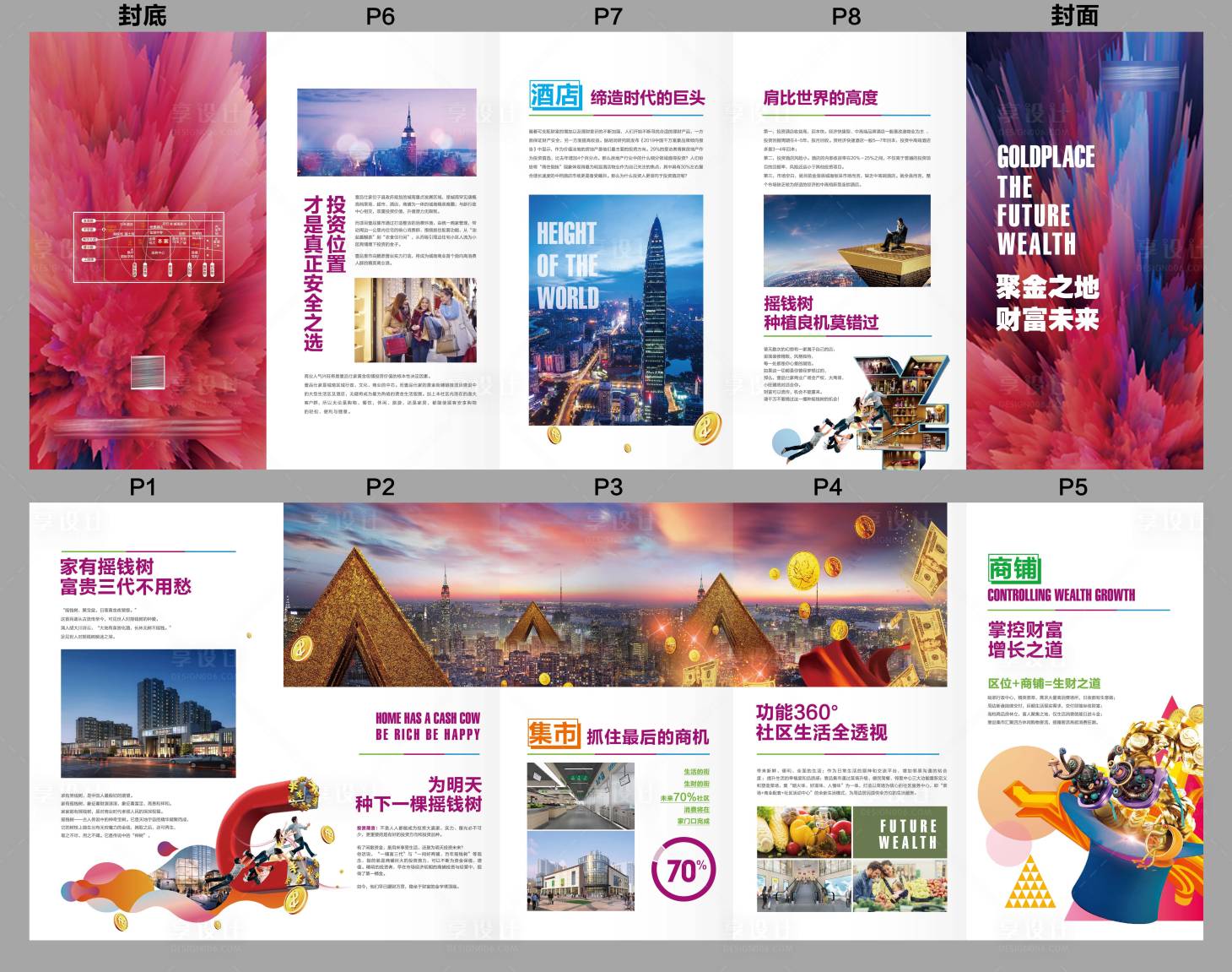 源文件下载【地产五折页】编号：89790002511169535