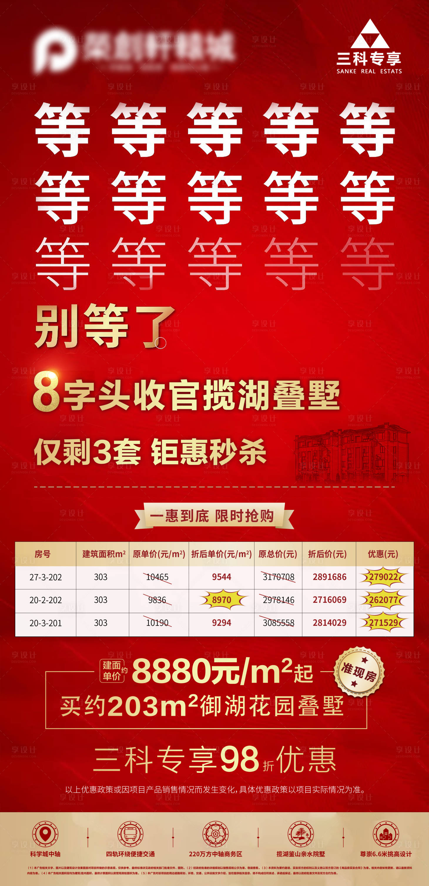 源文件下載【享設(shè)計(jì)】搜索編號(hào)：82560002520464624【地產(chǎn)紅色特價(jià)房海報(bào)】
