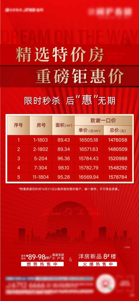 源文件下载【享设计】搜索编号：16920002467028143【房地产红稿热销加推开盘特价房】