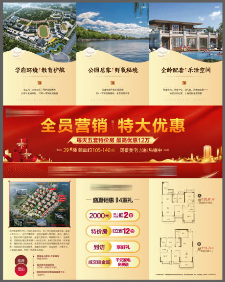 源文件下载【享设计】搜索编号：54820002680213551【地产全员营销三宫格】