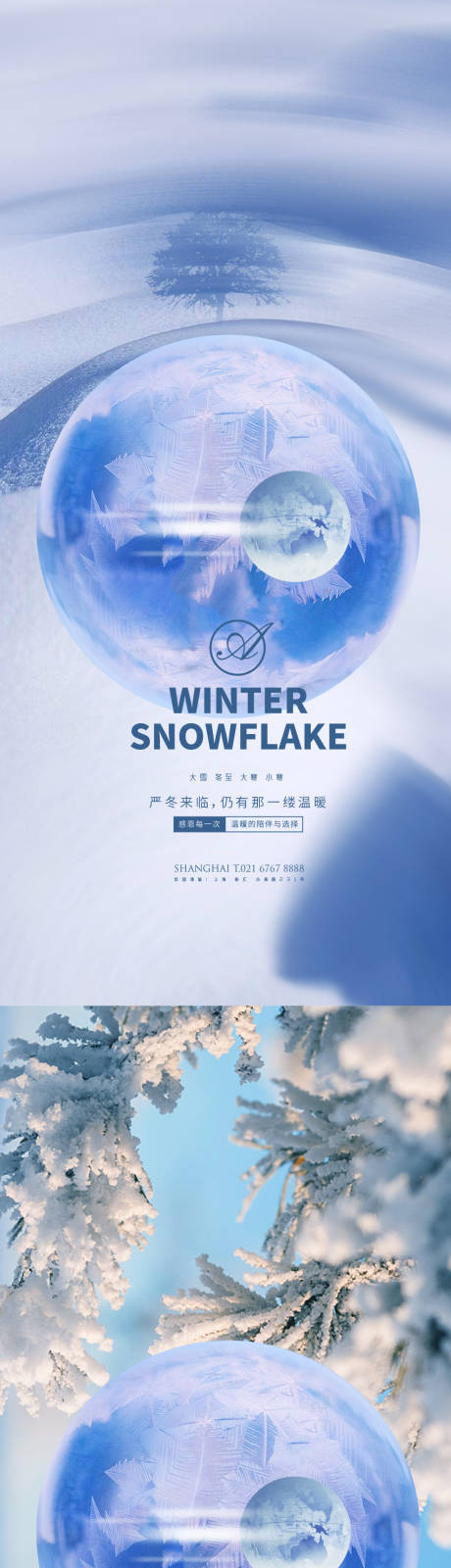 编号：20201127133307534【享设计】源文件下载-大雪冬至大寒小寒月球系列海报