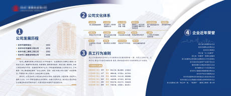 源文件下载【蓝色简约建筑企业文化喷绘】编号：22700002493418539
