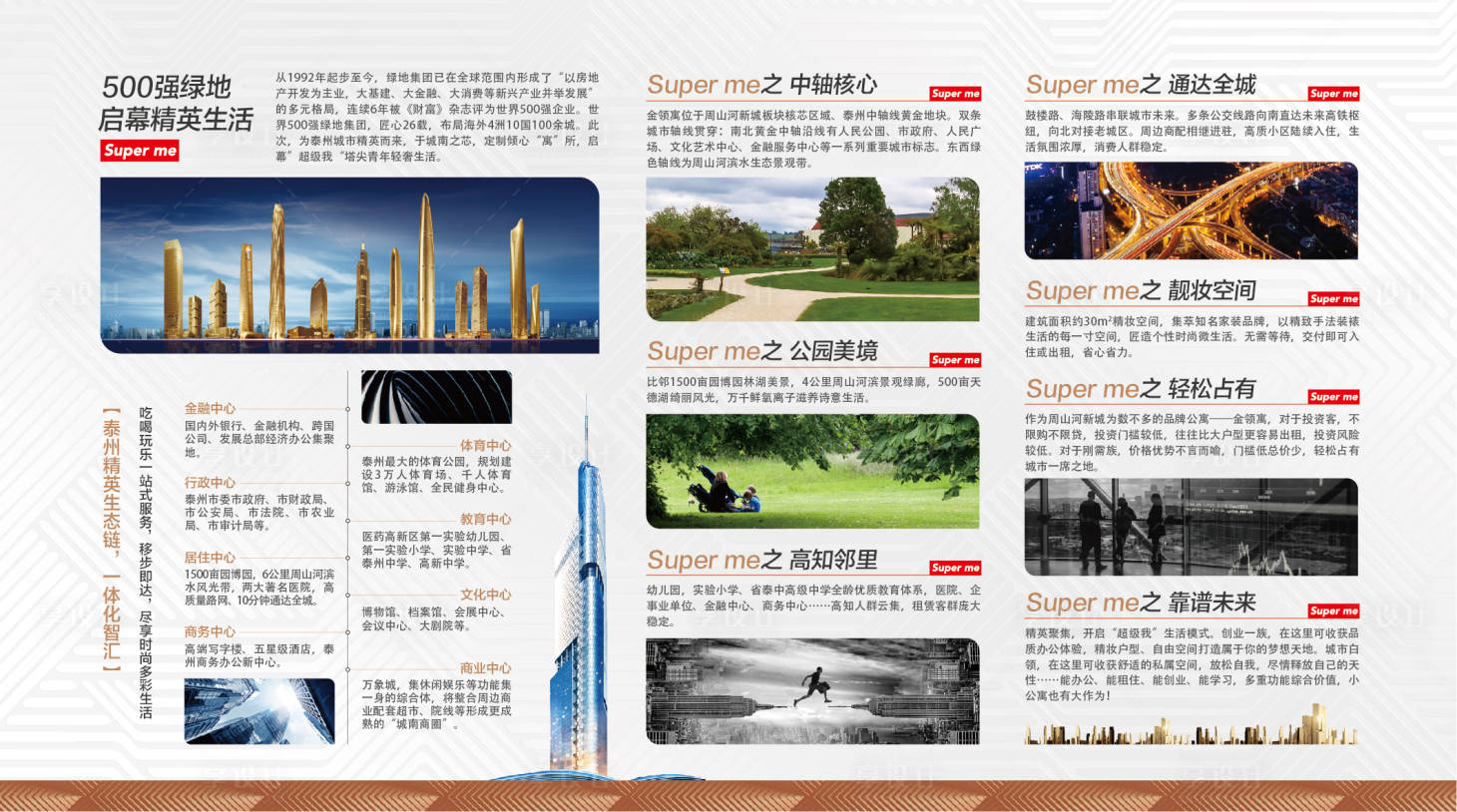 源文件下载【房地产价值点配套广告展板】编号：69450002709404399