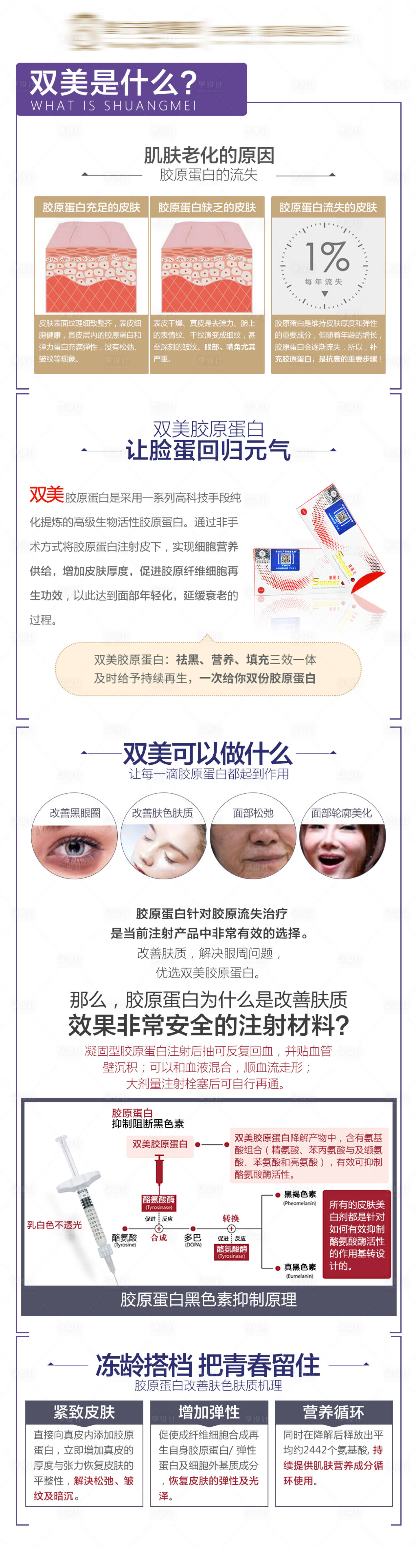 源文件下载【整形医美双美玻尿酸科普创意海报】编号：98400002541781979