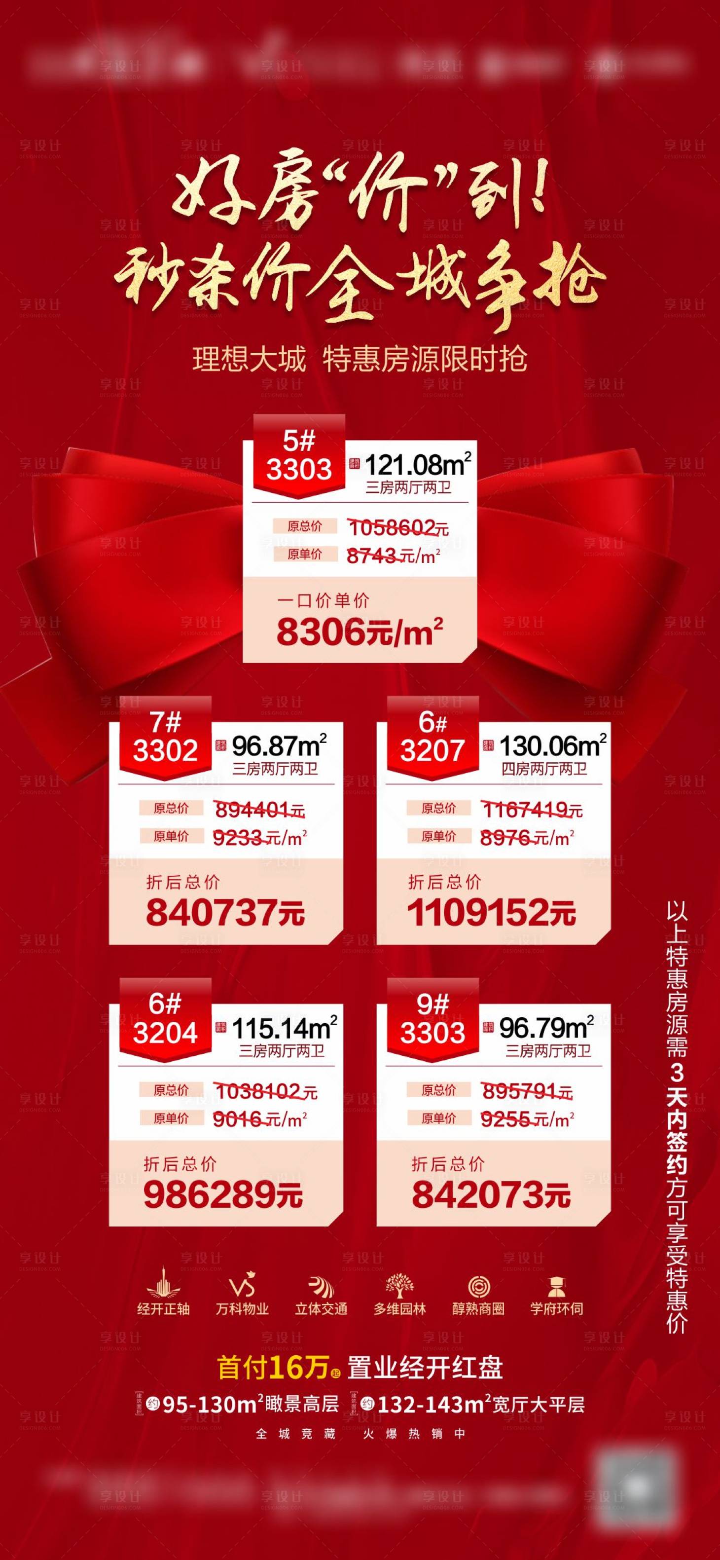 源文件下載【享設計】搜索編號：42810002530717847【地產特價房海報】