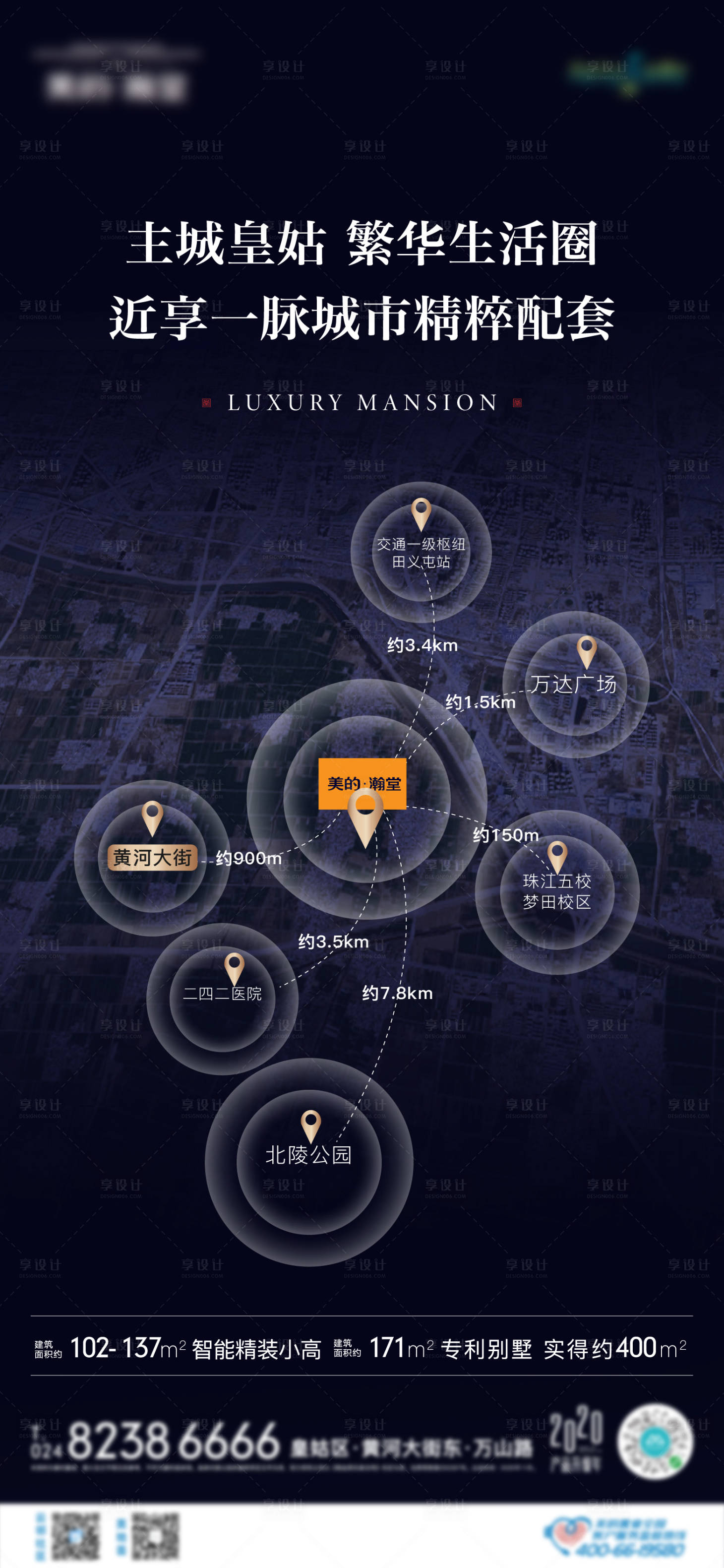 源文件下載【享設計】搜索編號：11170002532592624【地產區位價值點海報】