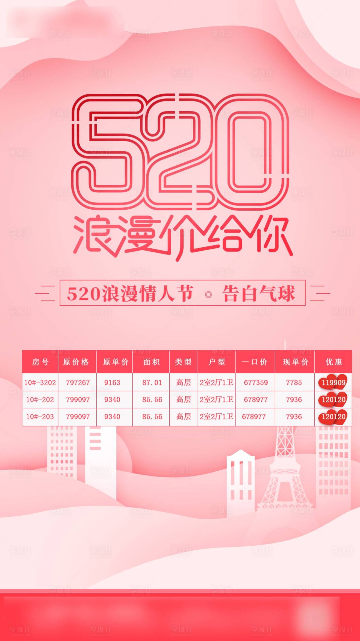 源文件下载【享设计】搜索编号：62070002643392854【地产520特价房海报】