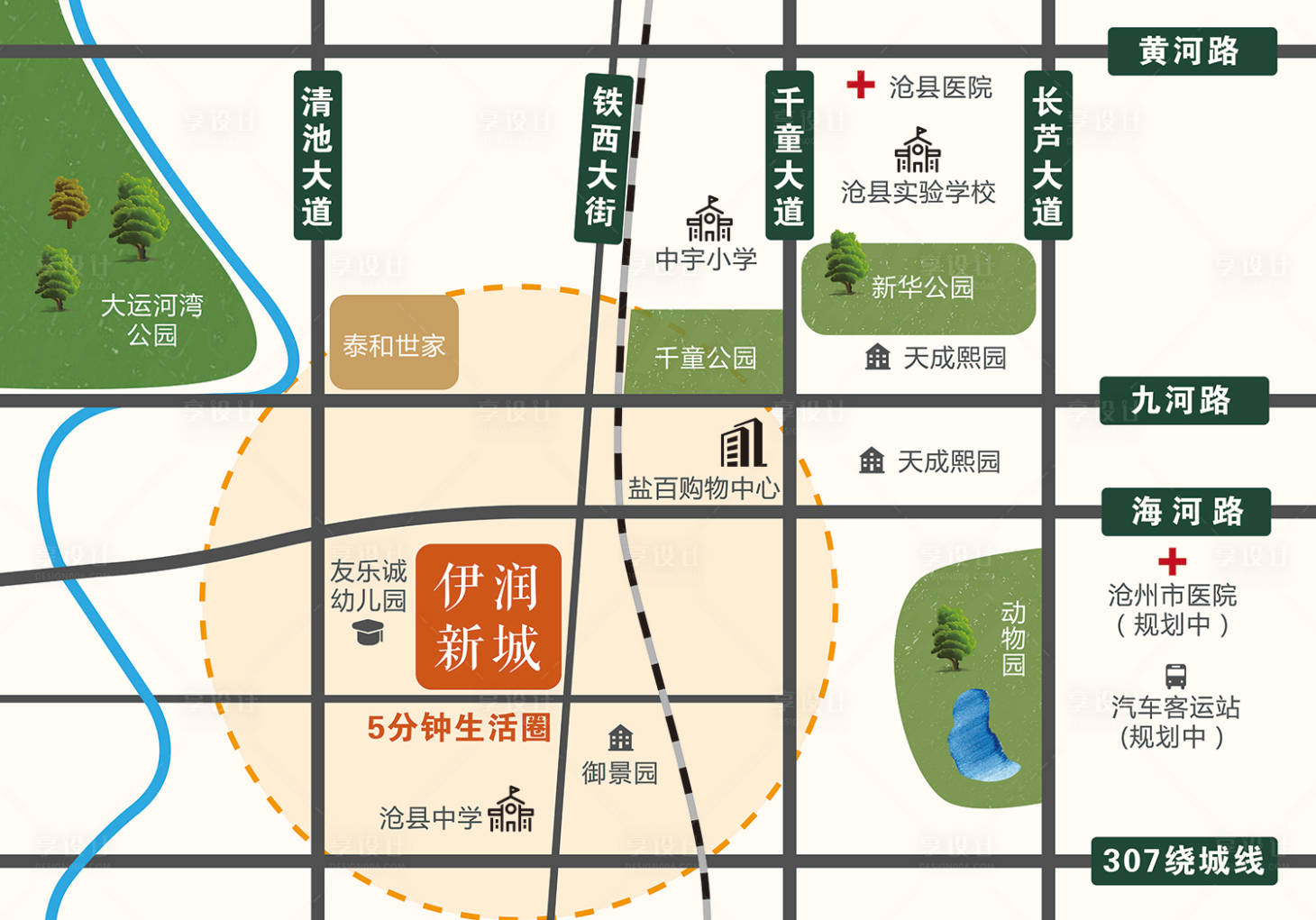 源文件下载【地产区位图】编号：68100002462007925