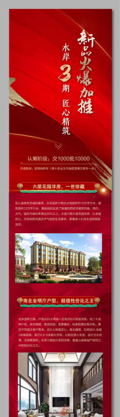 源文件下载【高端红色加推房地产微信推文长图】编号：25850002518906490