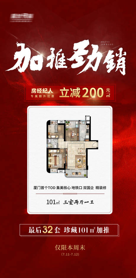 源文件下载【地产加推户型价值点海报】编号：26390002869685141