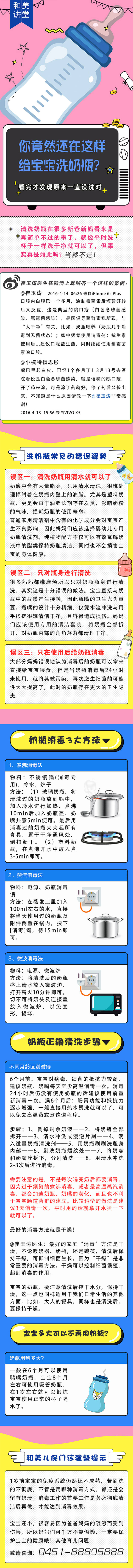 源文件下載【享設計】搜索編號：10700002950016367【如何給寶寶洗奶瓶長圖婦產小知識】
