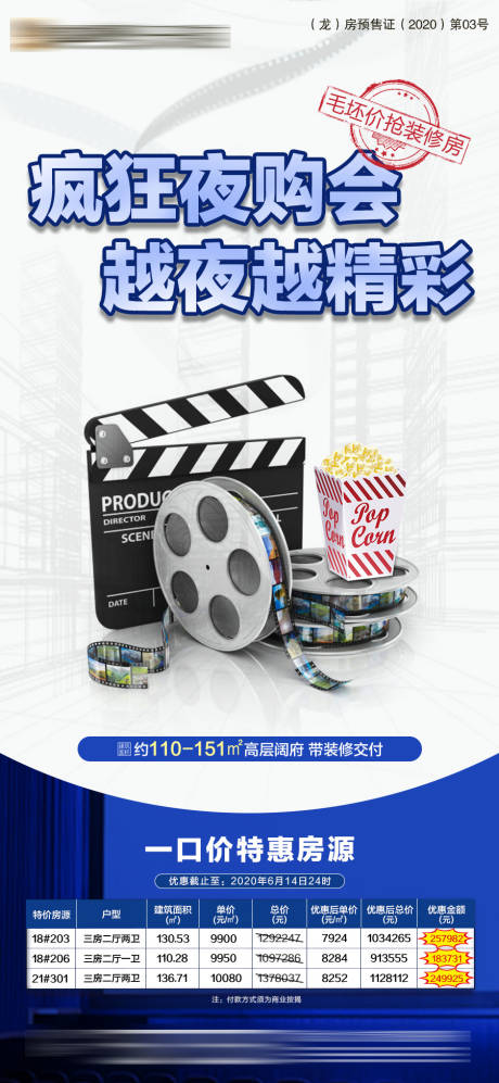 源文件下載【地產不打烊夜購會海報】編號：36760002974853949